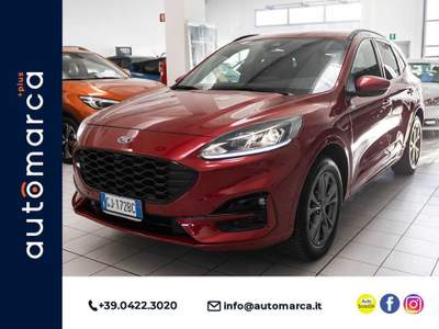 Ford Kuga 2.5 Plug In Hybrid 225 CV CVT 2WD ST-Line PHEV Rosso usata Silea