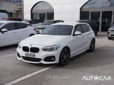 BMW Serie 1 116d 116d 5p. Msport Bianco usata Carsoli