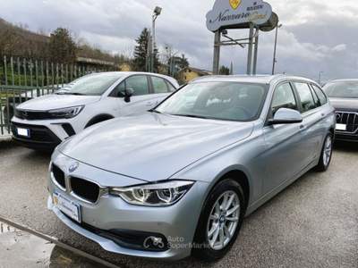 BMW Serie 3 316d d Touring Business Advantage aut. NAVIG/FARI LED Argento usata Atripalda