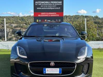 Jaguar F-Type 2.0 Coupé auto - Service uff. Jaguar Nero usata Castellaneta