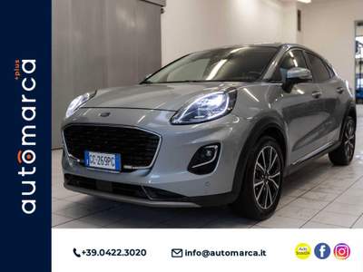 Ford Puma 1.0 EcoBoost Hybrid 125 CV S&S Titanium #CO-PILOT#CAMERA Grigio usata Silea