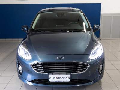 Ford Fiesta 1.1 75 CV 5 porte Titanium Blu/Azzurro usata Silea