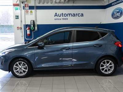 Ford Fiesta 1.1 75 CV 5 porte Titanium Blu/Azzurro usata Silea