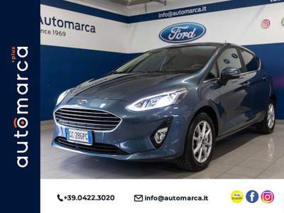 Ford Fiesta 1.1 75 CV 5 porte Titanium Blu/Azzurro usata Silea
