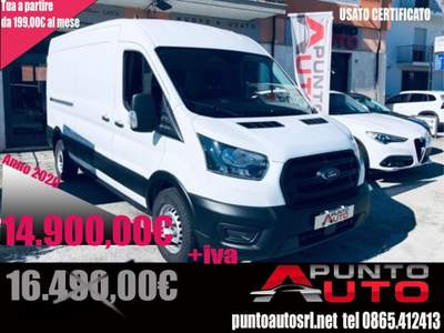 Ford Transit 350 2.0TDCi EcoBlue 130 aut. PL-TM Furgone Entry Bianco usata Isernia