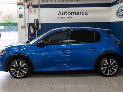 Peugeot 208 motore elettrico 136 CV 5 porte GT Line Blu/Azzurro usata Silea