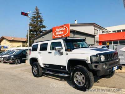 Hummer H3 H3 3.7 aut. Luxury 4X4 MOLTI ACCESSORI Bianco usata Lavis