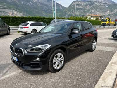 BMW X2 X2 xDrive18d Business-X CAMBIO MANUALE +4X4 Nero usata Lavis