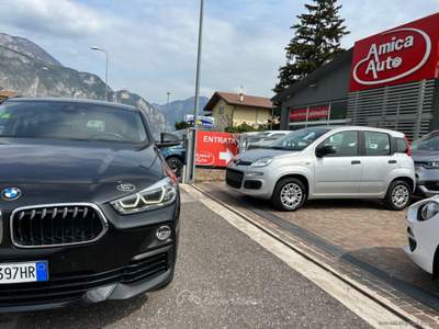 BMW X2 X2 xDrive18d Business-X CAMBIO MANUALE +4X4 Nero usata Lavis