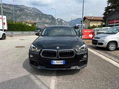BMW X2 X2 xDrive18d Business-X CAMBIO MANUALE +4X4 Nero usata Lavis