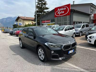 BMW X2 X2 xDrive18d Business-X CAMBIO MANUALE +4X4 Nero usata Lavis
