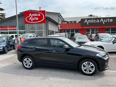 BMW X2 X2 xDrive18d Business-X CAMBIO MANUALE +4X4 Nero usata Lavis