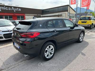 BMW X2 X2 xDrive18d Business-X CAMBIO MANUALE +4X4 Nero usata Lavis