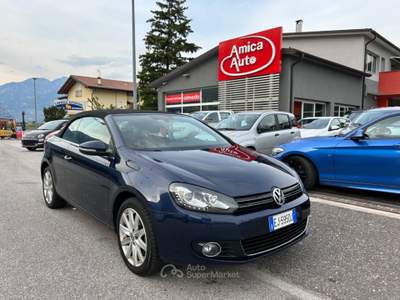 Volkswagen Golf Golf Cabriolet 1.6 TDI Blu/Azzurro usata Lavis