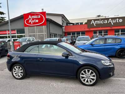 Volkswagen Golf Golf Cabriolet 1.6 TDI Blu/Azzurro usata Lavis