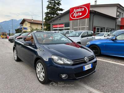Volkswagen Golf Golf Cabriolet 1.6 TDI Blu/Azzurro usata Lavis