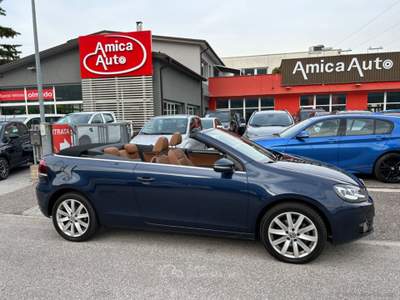Volkswagen Golf Golf Cabriolet 1.6 TDI Blu/Azzurro usata Lavis