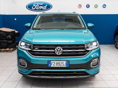 Volkswagen T-Cross 1.0 TSI 115 CV DSG Style R-LINE #COCKPIT#CAMERA#NAV Blu/Azzurro usata Silea
