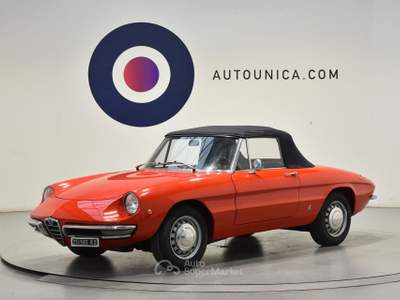 Alfa Romeo Spider 1300 JUNIOR OSSO DI SEPPIA ASI TARGA ORO Rosso usata ROMA