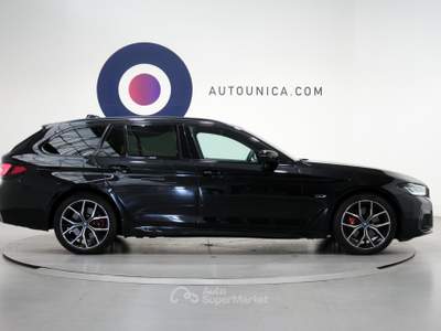 BMW Serie 5 530e E TOURING MSPORT Nero usata ROMA