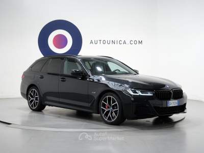 BMW Serie 5 530e E TOURING MSPORT Nero usata ROMA