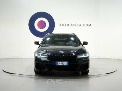 BMW Serie 5 530e E TOURING MSPORT Nero usata ROMA
