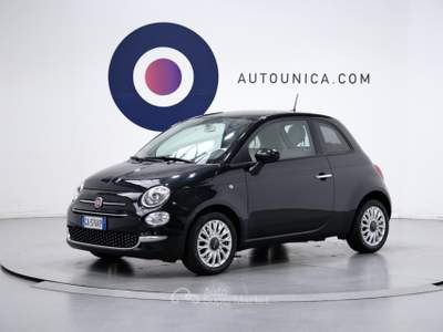 Fiat 500 1.0 HYBRID LOUNGE NEOPATENTATI Nero usata ROMA
