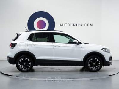 Volkswagen T-Cross 1.0 TSI 115 CV DSG ADVANCED BMT NEOPATENTATI Bianco usata ROMA