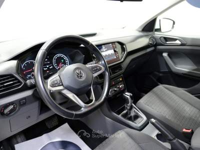 Volkswagen T-Cross 1.0 TSI 115 CV DSG ADVANCED BMT NEOPATENTATI Bianco usata ROMA