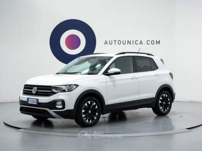 Volkswagen T-Cross 1.0 TSI 115 CV DSG ADVANCED BMT NEOPATENTATI Bianco usata ROMA