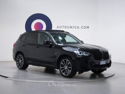 BMW X3 XDRIVE20D 48V MSPORT AUTOMATICA Nero usata ROMA