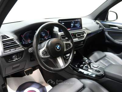 BMW X3 XDRIVE20D 48V MSPORT AUTOMATICA Nero usata ROMA