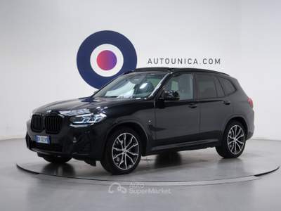 BMW X3 XDRIVE20D 48V MSPORT AUTOMATICA Nero usata ROMA
