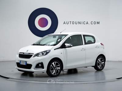 Peugeot 108 VTi 68 5 PORTE ALLURE NEOPATENTATI Bianco usata ROMA